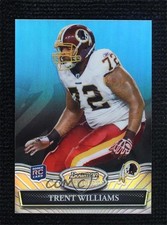 2010 Bowman Sterling Black Refractor 2/50 Trent Williams #18 0ee0