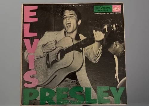 Elvis Presley 1956 LP Vinyl Record RCA Victor, First Pressing P.D. Label! RARE