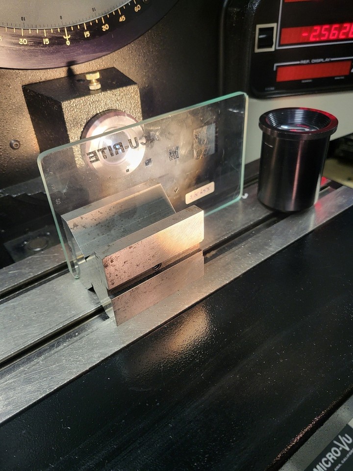 Micro Vu H-14 Comparator, Calibrated, Surface Illumination | eBay