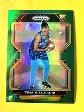 2022 Panini Prizm WNBA Tina Krajisnik #13 GREEN PRIZM (RC)