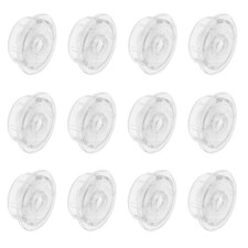 20 Pcs Louver Blinds Rail Replacement Button Plugs Bottom