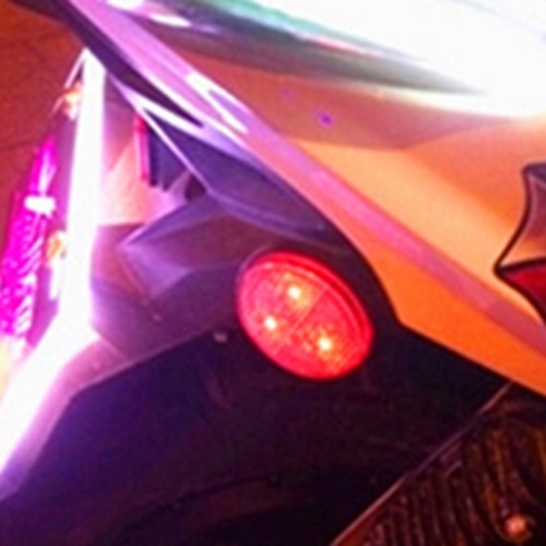 Practical Brake Light Tail Stop Red Reflectors 12 V 24 LED Accessories - Picture 9 of 10
