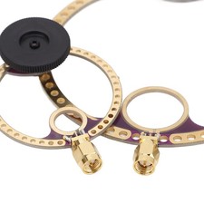 _UV UHF VHF FM Small Loop Antenna 400M‑470MHz Shortwave Active Receiving Antenna