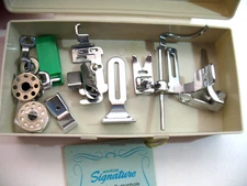 Vintage Montgomery Wards Signature Sewing Machine Buttonhole Attachments 