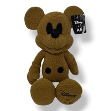 Disney x American Eagle Mickey Mouse 12in Brown Sherpa Plush Doll NWT Special