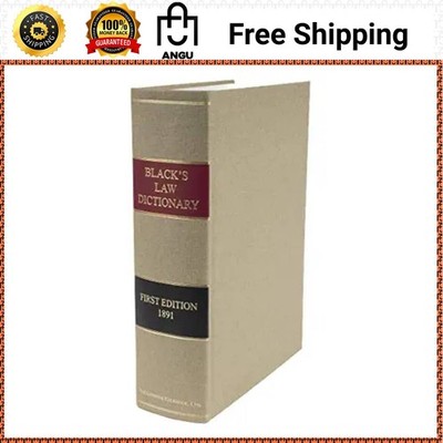 Black's Law Dictionary 1st Edition American Law Dictionary