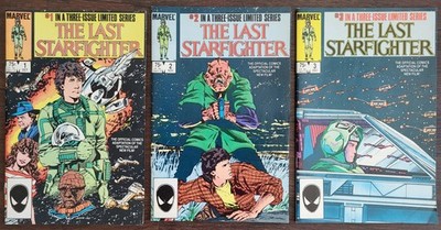 THE LAST STARFIGHTER Marvel Comics movie adaptation miniseries, Issues #1-3