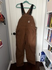 UNWORN NEW Carhartt Overalls: Flame Resistant Duck Bib Unlined Overalls