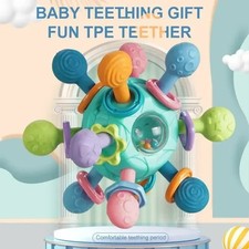 Baby Toys 0-12 Months, Baby Montessori Sensory Teething Toys, Activity Baby