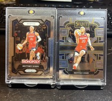 Brittney Sykes -- Concourse Select #3 & Monopoly Prizm #38 - 2 cards