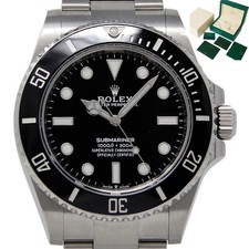 Rolex No-Date Submariner Steel 41mm WARNTY DATED 2023 NEW 124060 B/P/WTY RL527