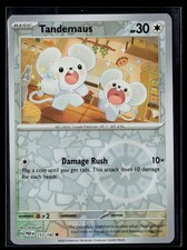 Pokémon TCG Paradox Rift Tandemaus Common Reverse Holo 153/182