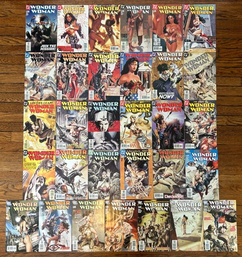 WONDER WOMAN 195-226 LOT 196 197 Adam Hughes Phil Noto Covers Batman Greg Rucka