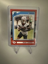Ryan Flournoy 2024 Donruss #356 Press Proof Red Rookie