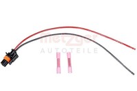 Metzger Autoteile Kabelreparatursatz, Einspritzventil U.A. FüR CitroËN, Fiat