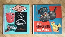 2x DDR Bastelbuch Ein Geschenk für dich/ Für jeden Etwas! Rudolf Arnold