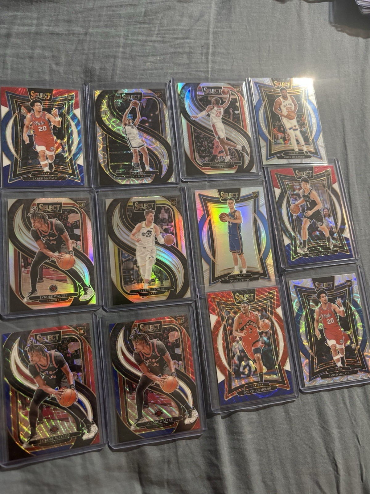 2024-25 Select Lots of 42 Paralleled Cards Stars Rookie Veterans