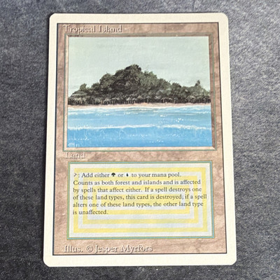 MTG Revised Tropical Island (English) (LP) 