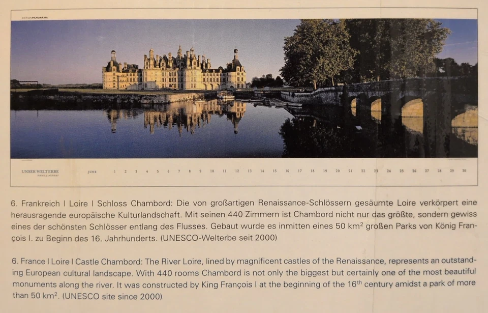 Hans-J. Aubert - Unser Welterbe (Panoramakalender, limitierte Auflage) - Bild 3 von 4