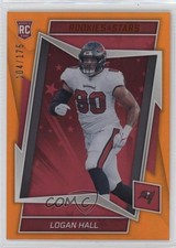 2022 Panini Rookies & Stars Rookies Orange 104/175 Logan Hall #184 07lk