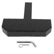 Hitch Step 12" Universal Tow Bumper Step with Pin - Compatible with 2-Inch