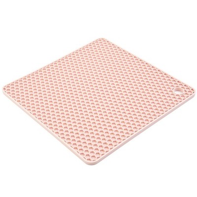 Quadratischer Tischaufsteller Silikonmatte WärmeisolierendPads Langlebig