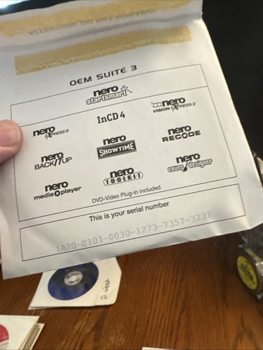 VINTAGE NERO OEM SUITE 1 FOR AUDIO, VIDEO, PHOTO AND DATA - Picture 4 of 4