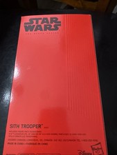 NIB Star Wars The Black Series Red Sith Trooper SDCC Exclusive 6  Figure SEALED