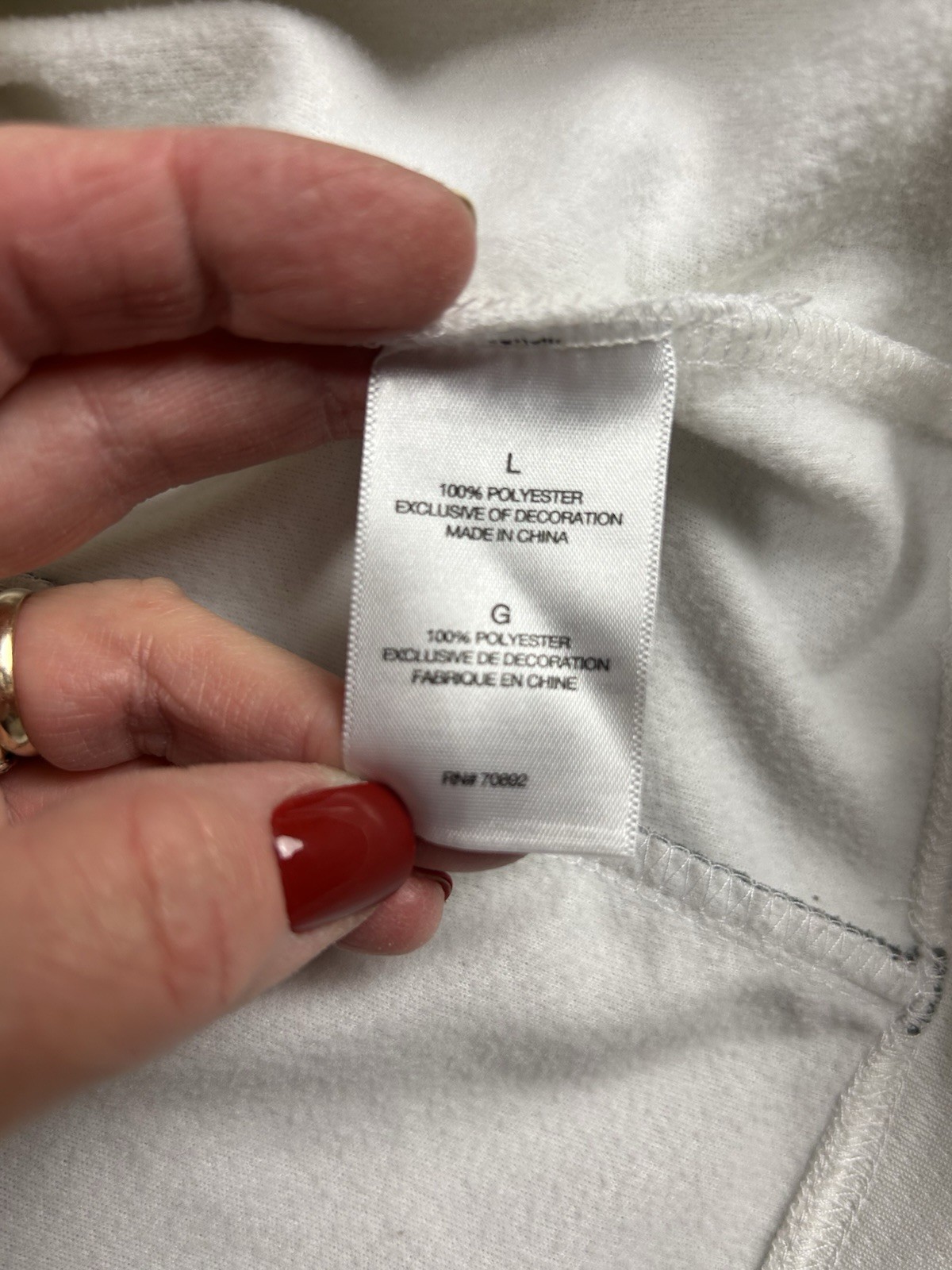 Tapout MPS Hoodie Zip Up White Size Large Y2K