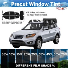 Precut All Sides Window Film Any Tint Shade For Hyundai Santa Fe 2007-2012 Precut All Sides Window Film Any Tint Shade For Hyundai Santa Fe 2007-2012