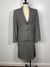 Talbots Vintage Suit Skirt Set 100 Wool Made In Japan 6