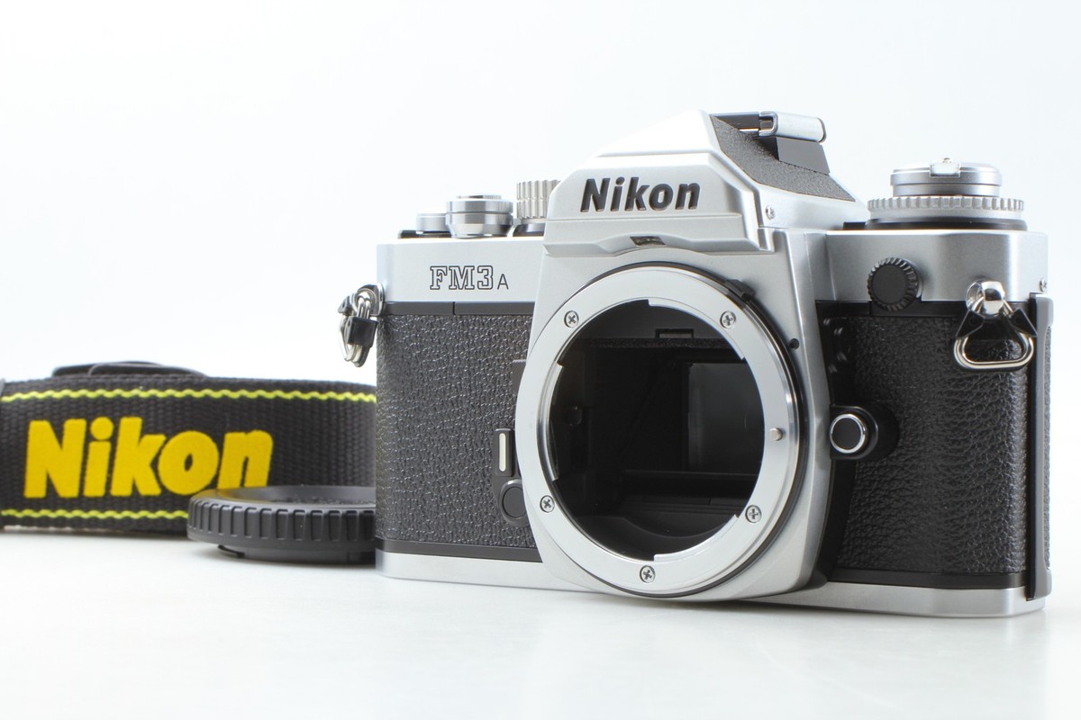 Almost Unused] Nikon FM3A Black 35mm SLR Film Camera Body
