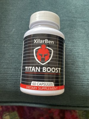 Titan Boost for Men Advanced Formula for Male Support - 60 Capsules Exp 01/2027