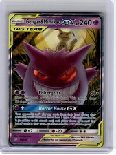 2019 Pokemon—Gengar & Mimikyu GX #53 Team Up—Ultra Rare Holo