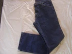 MEN'S Wrangler Jeans Size 36 x 32 Blue Denim