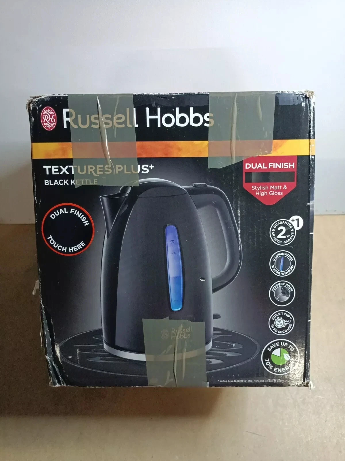 Russell Hobbs 22591-70 electrical kettle - electric kettles, Pack of 1 (EU Plug)