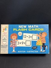 Milton Bradley New Math Flash Cards Addition Subtraction Set 7020