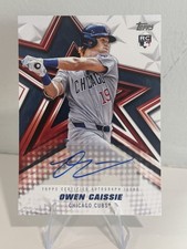 2026 Topps Series 1 - Baseball Stars Autographs Owen Caissie #BSA-OCA (AU, RC)