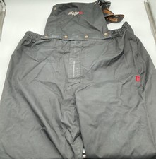 Viking Professional Unisex WP Journeyman 300D FR Bib Pant-Black-Size: 4XL