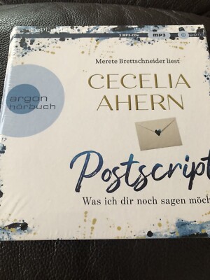 Postscript - Cecilia Achern Was ich dir noch sagen möchte  2 mp3 CDs 
