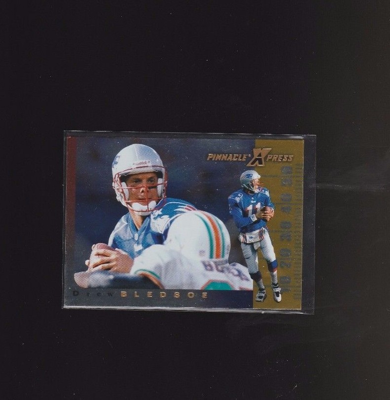 1997 (PATRIOTS) Pinnacle X-Press Autumn Warriors #1 Drew Bledsoe