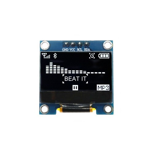 0,96 Zoll Bildschirm 128x64 Weiß OLED LCD Display Modul Gelb Blau für Arduino - Bild 2 von 4
