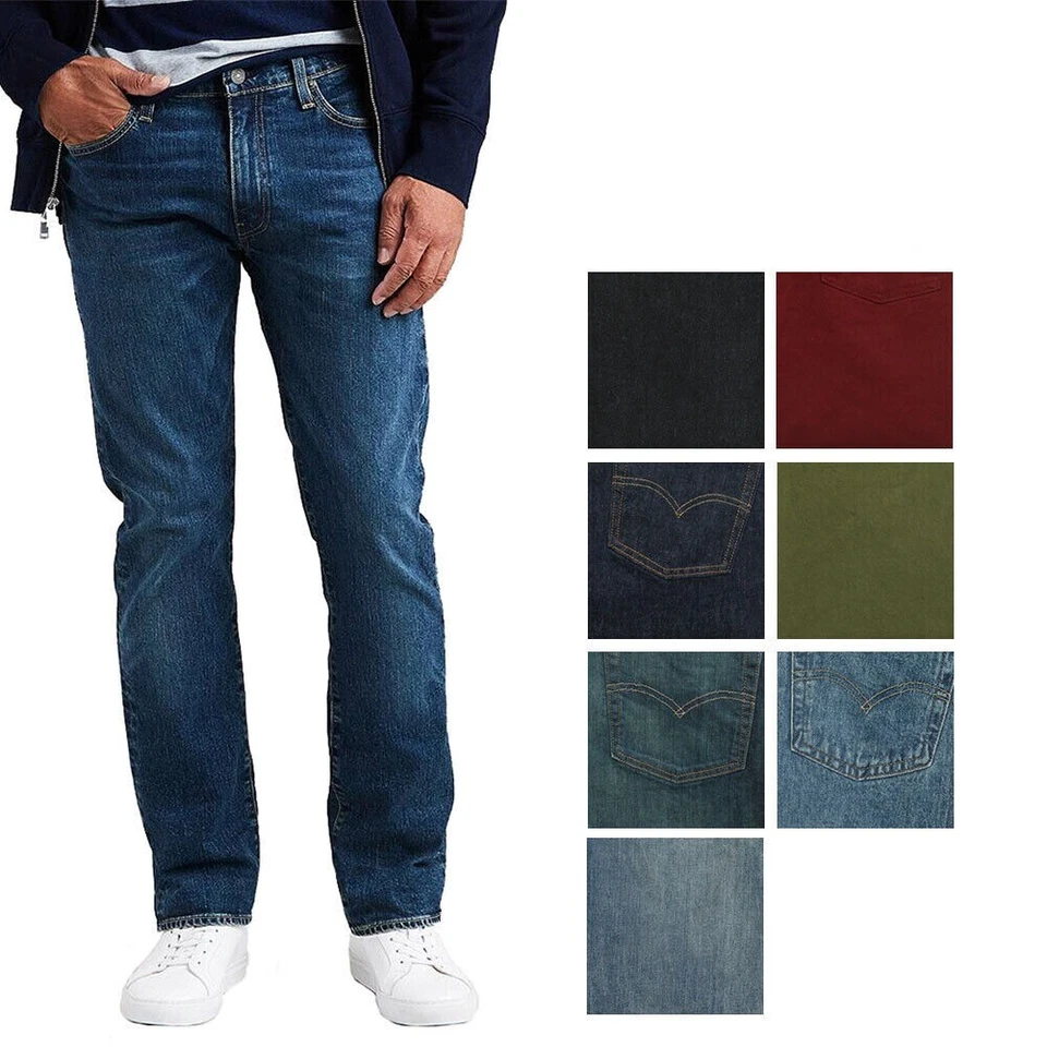 Jeans reto slim fit jeans masculino Levis 513