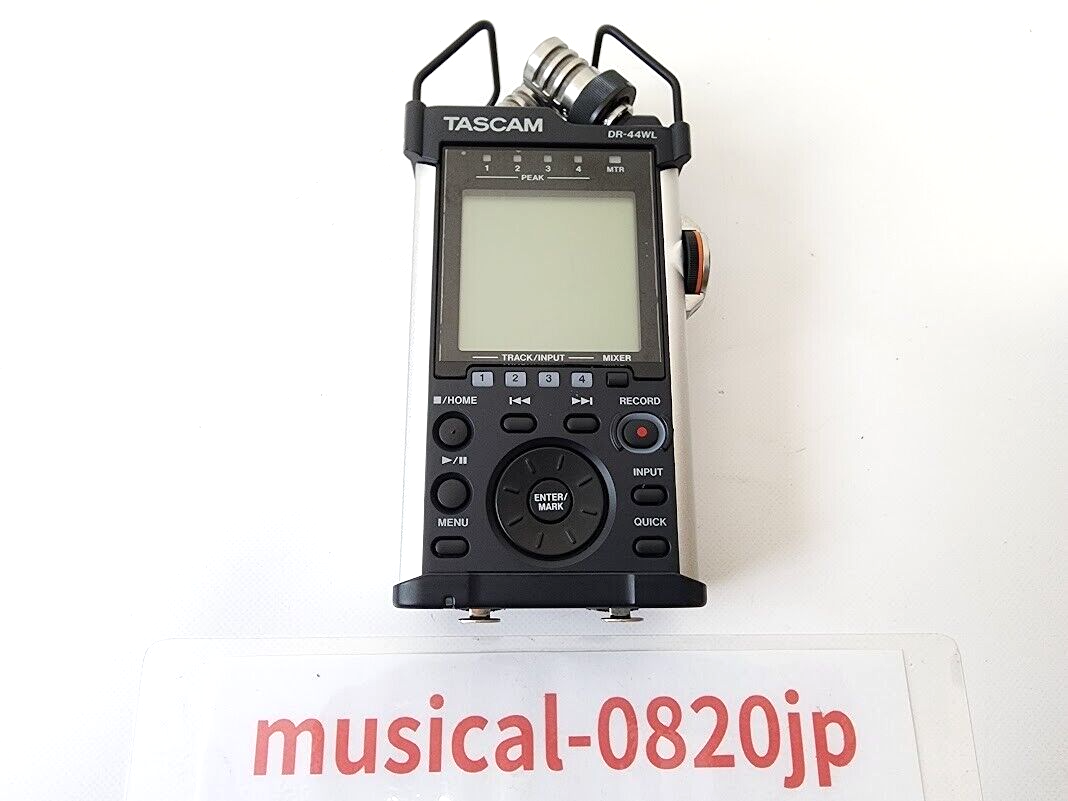 Tascam DR-44WL Linear PCM Portable Handheld 4-track Digital