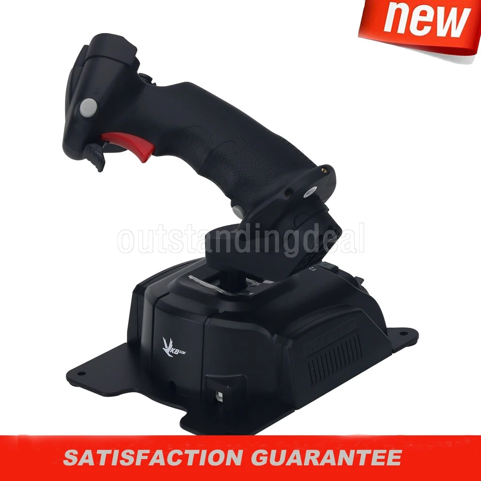 VKBSIM GNE Flight Joystick Gladiator NXT EVO Omni Throttle Joystick For Games  - Image 4 of 4