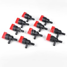 10X90 Degree 1/4" Inline Gas Fuel Shut Cut Off Valves Universal For ATV Mower