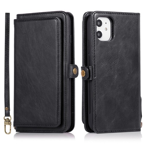 Card Slots Detachable Flip Leather Case for Samsung S25 S24 S23 S22 S21 S20Ultra - Picture 13 of 18