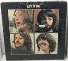 (B)1974 BEATLES:LET IT BE APPLE Worn cover GOOD vinyl Poss 1stPrint Stereo GAT