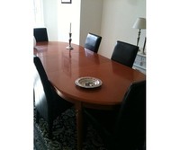 Spisebord, Kirsebærtræ, Brescia, Ilva, b: 110 l: Spisebord, Kirsebærtræ, Brescia, Ilva, b: 110 l: