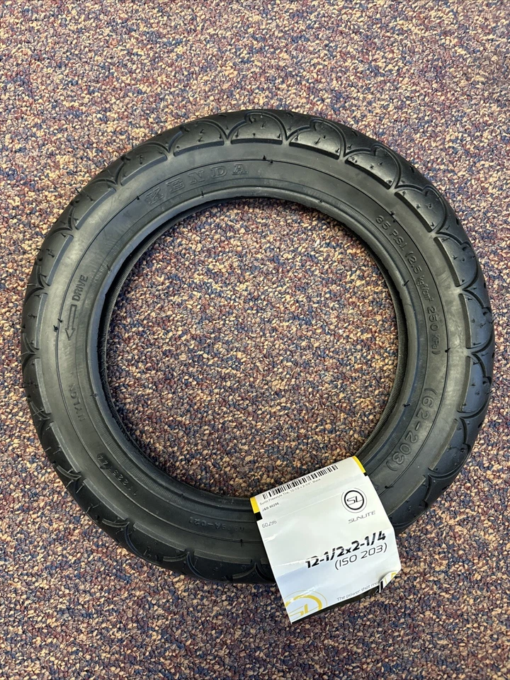 Sunlit Freestyle Tire, 12-1/2 x 2-1/4", Black - Image 2 of 2